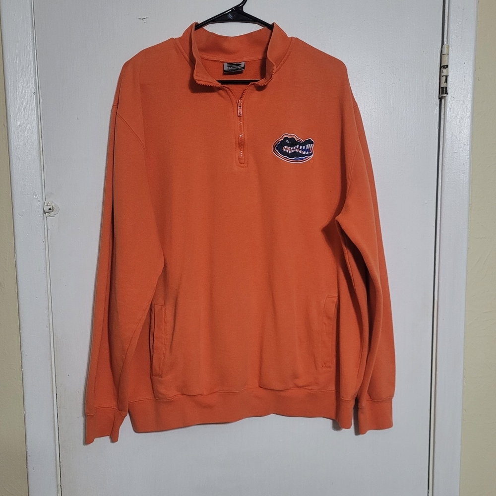 Men's Orange Florida Gator Pullover SZ XL Made by Stadium Athletics